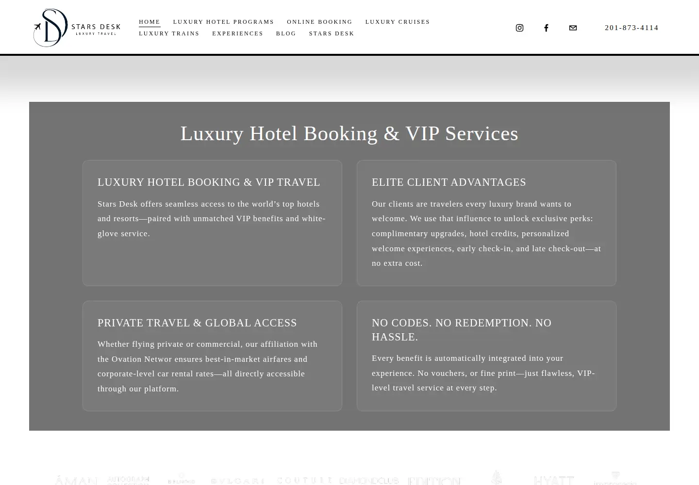 Screenshot of starsdesk.com