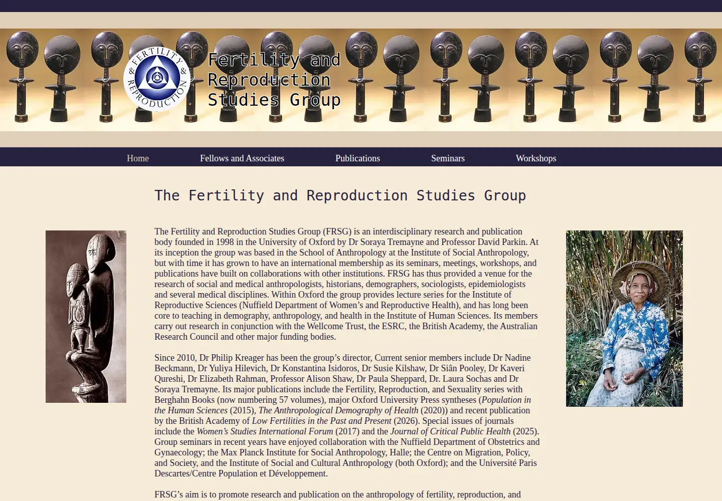 Screenshot of frsg.org