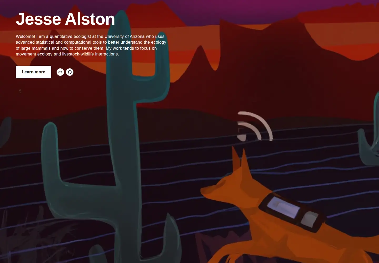 Screenshot of jmalston.com