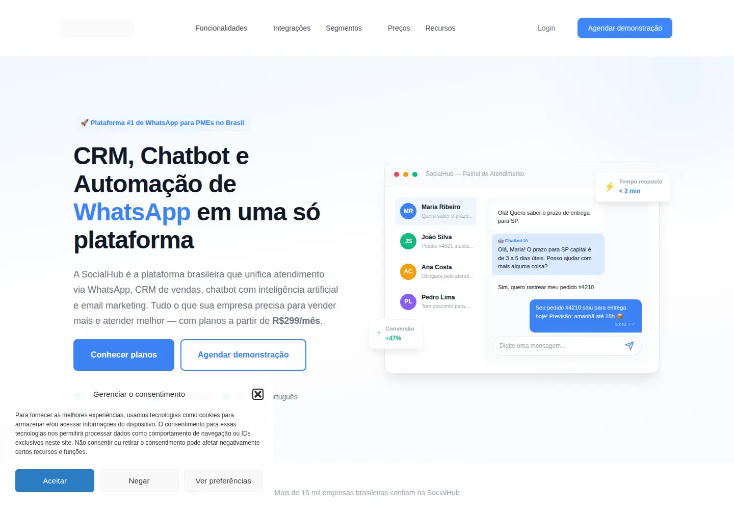 Screenshot of socialhub.pro