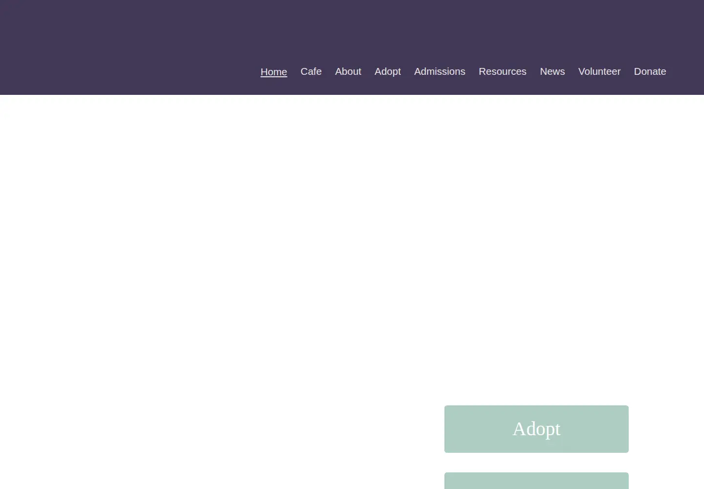 Screenshot of cathaven.org