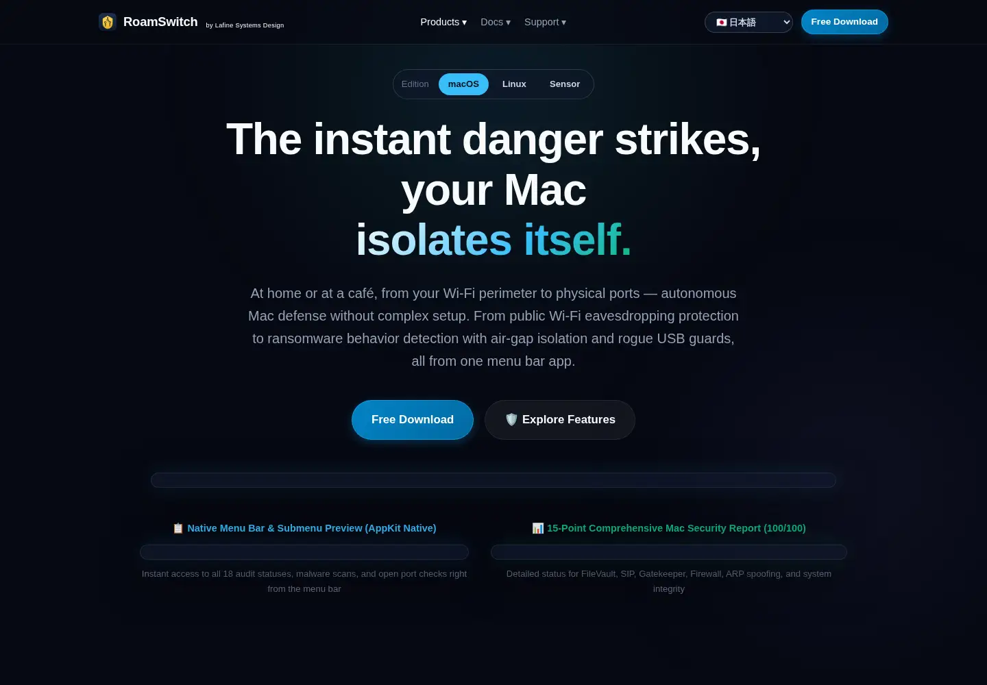Screenshot of lafine.net