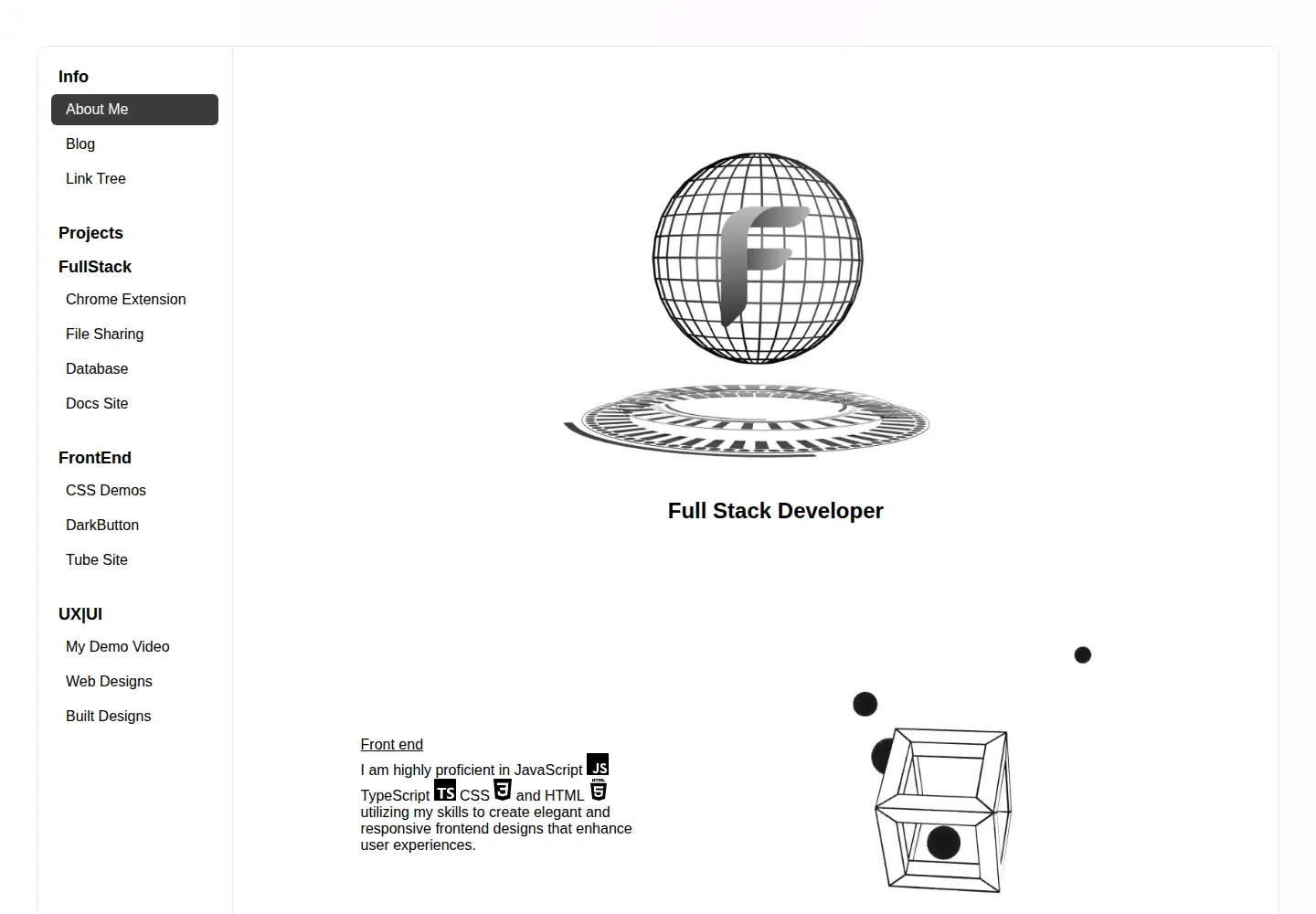 Screenshot of fredy.dev