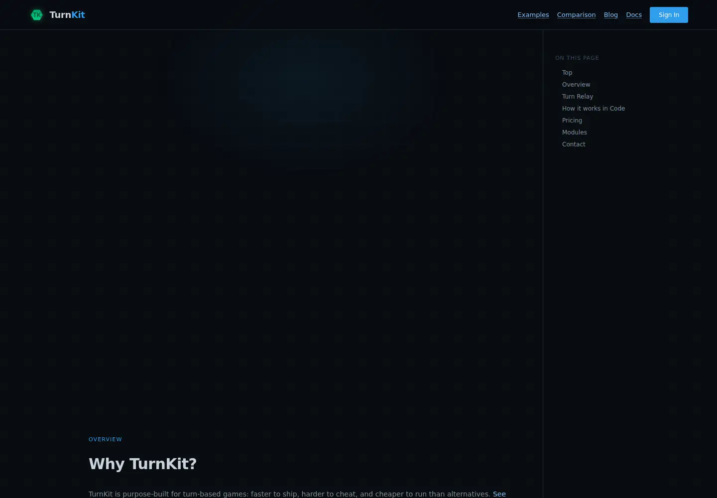 Screenshot of turnkit.dev
