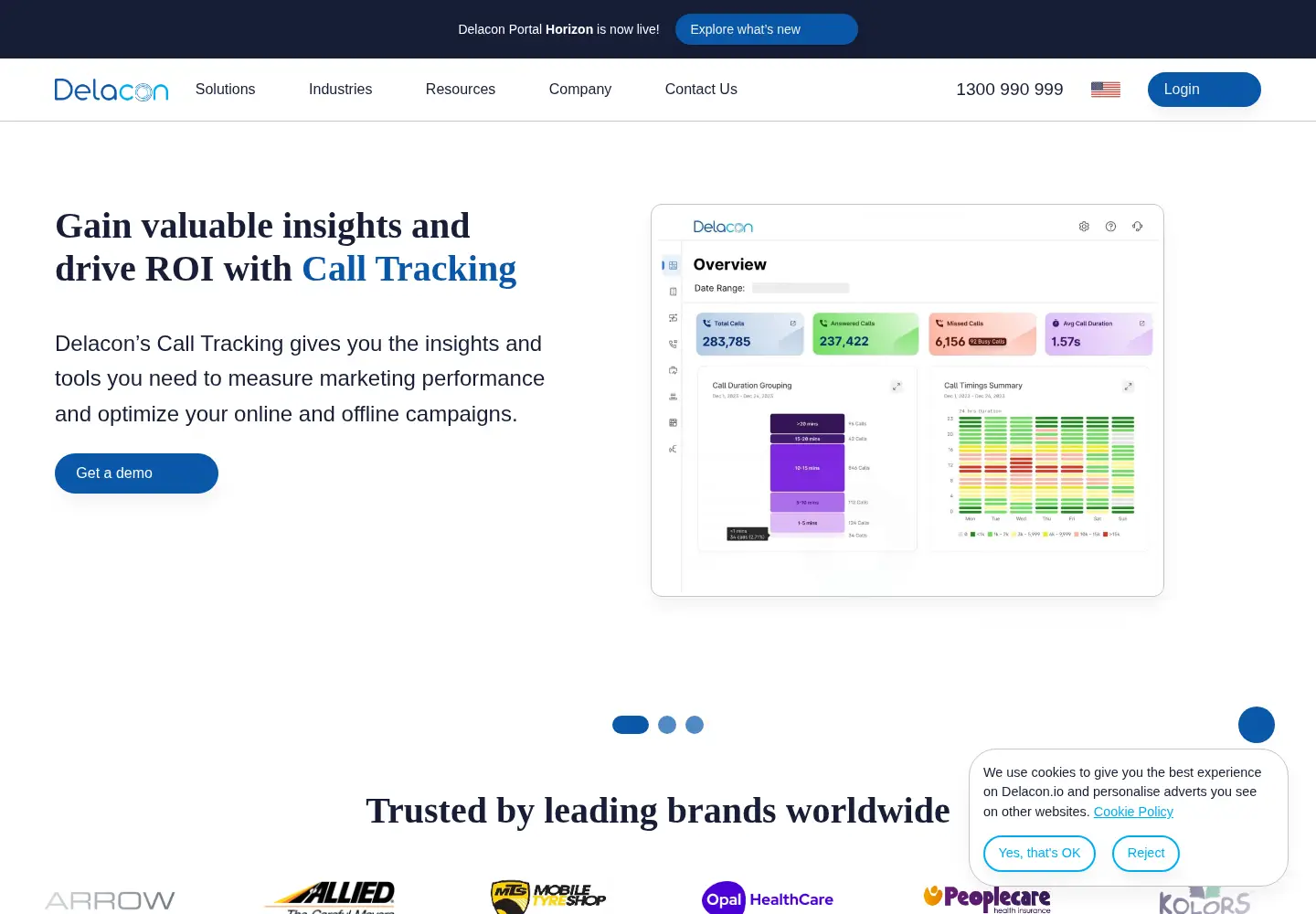 Screenshot of delaconcorp.com