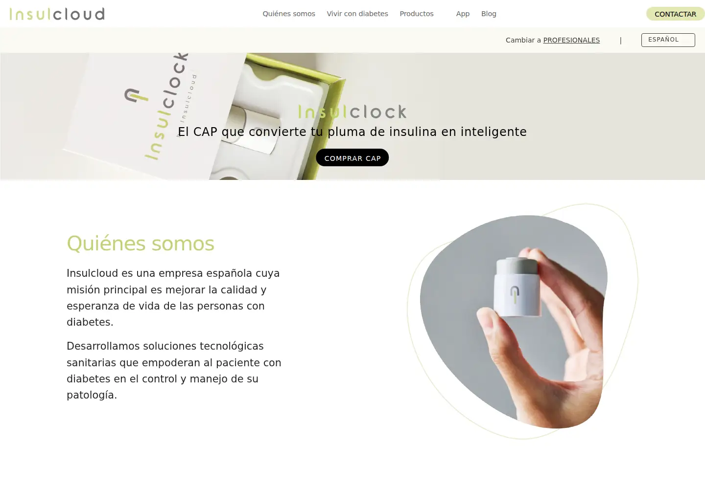 Screenshot of insulcloud.com
