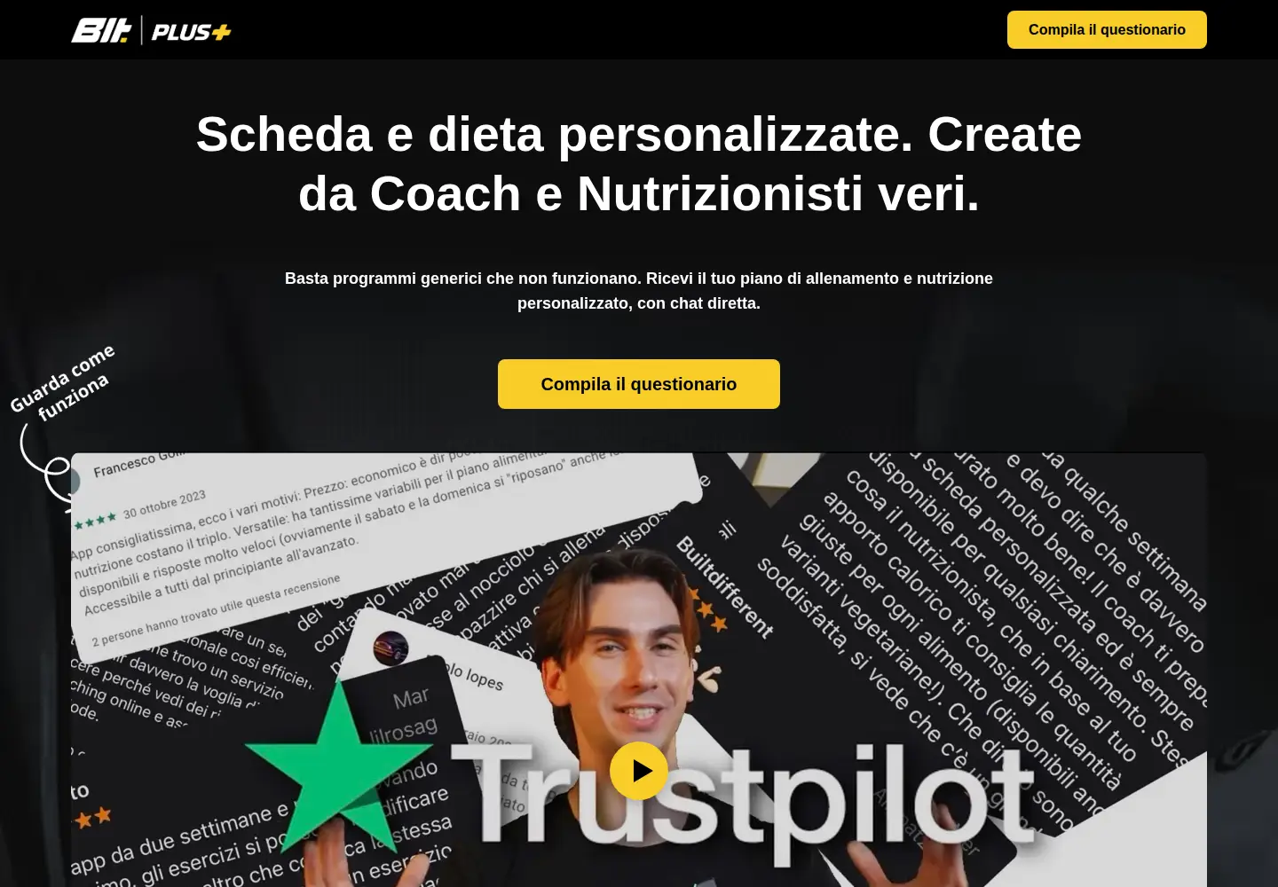 Screenshot of builtdifferent.it