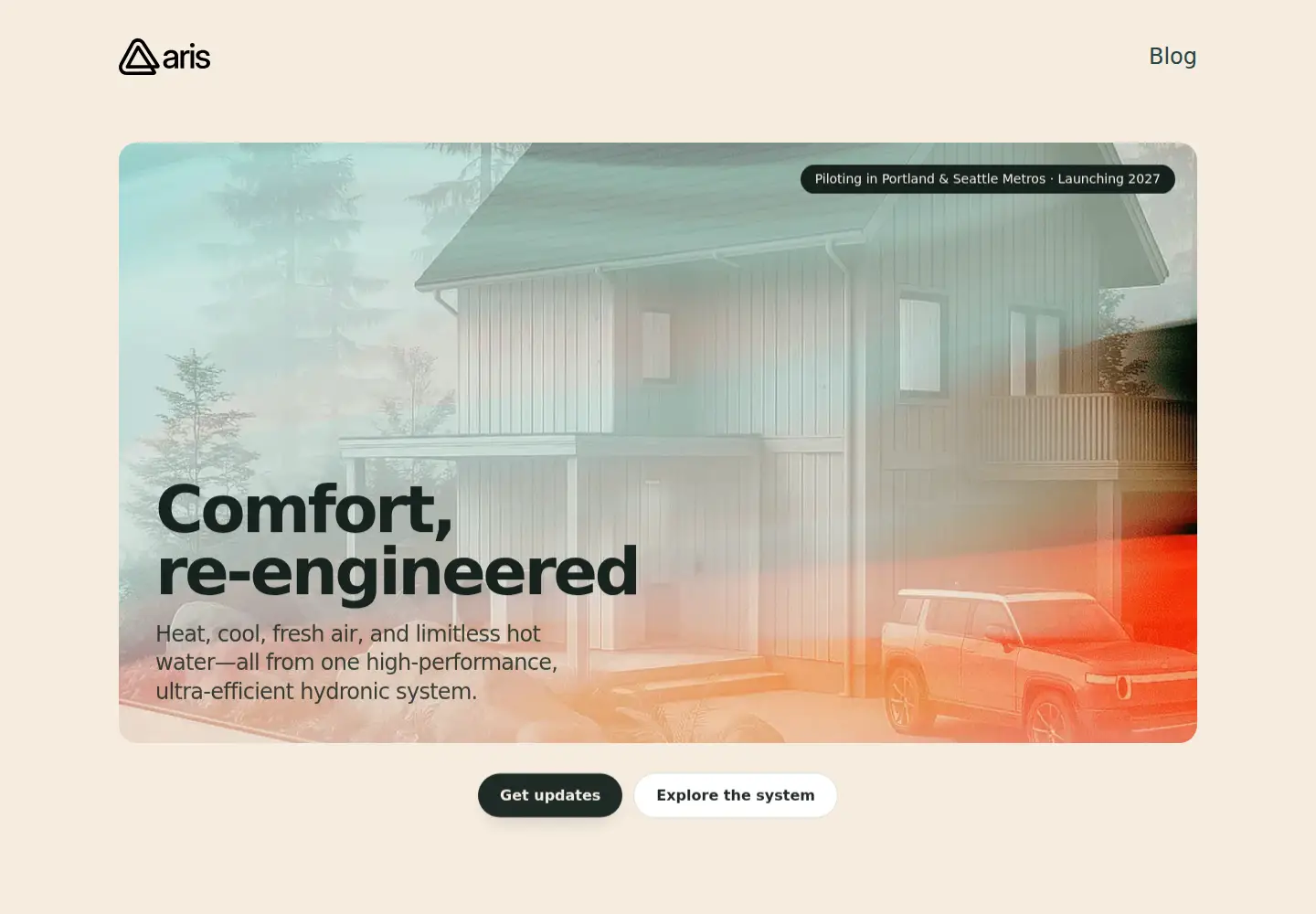 Screenshot of arishydronics.com
