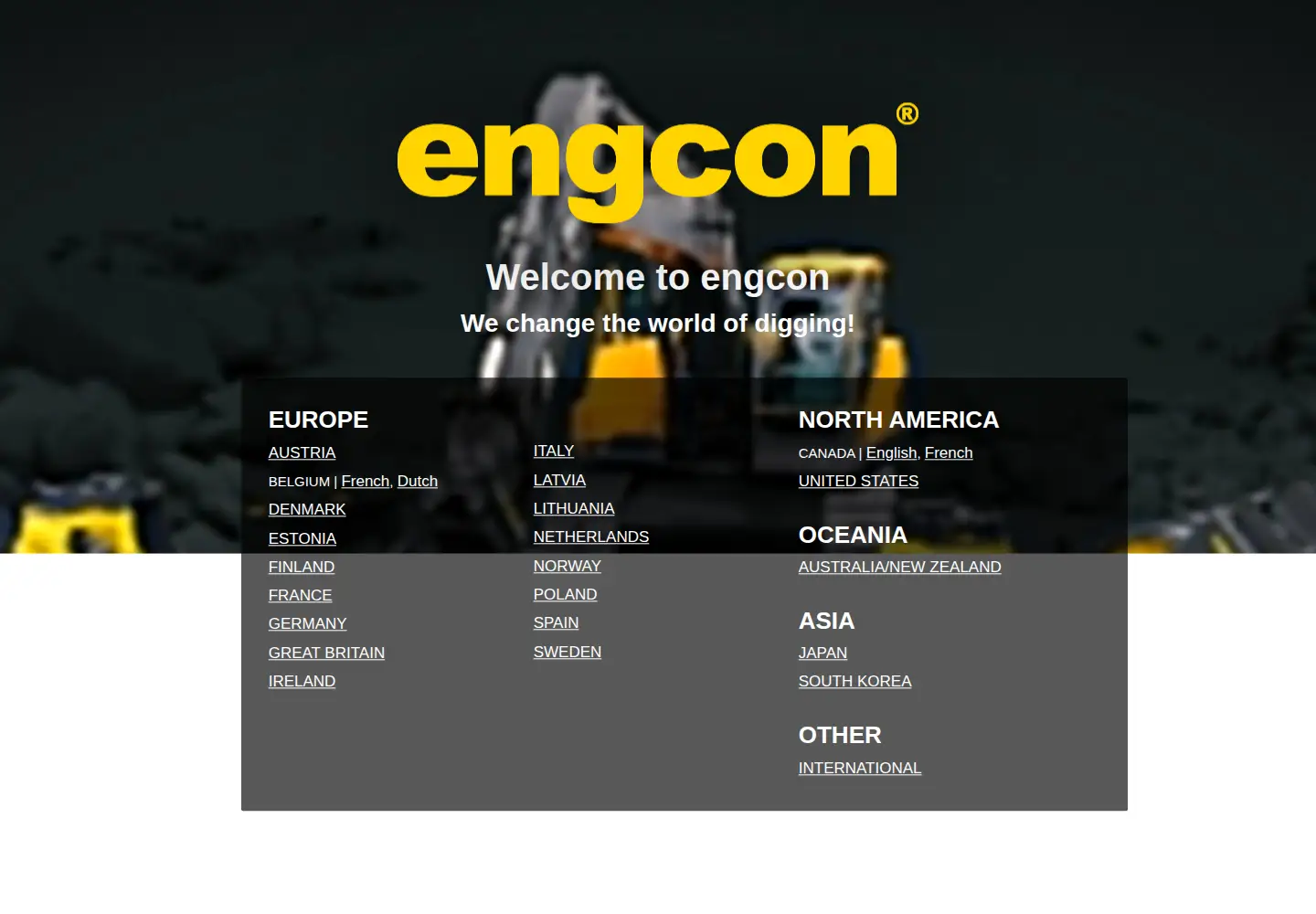 Screenshot of engcon.com