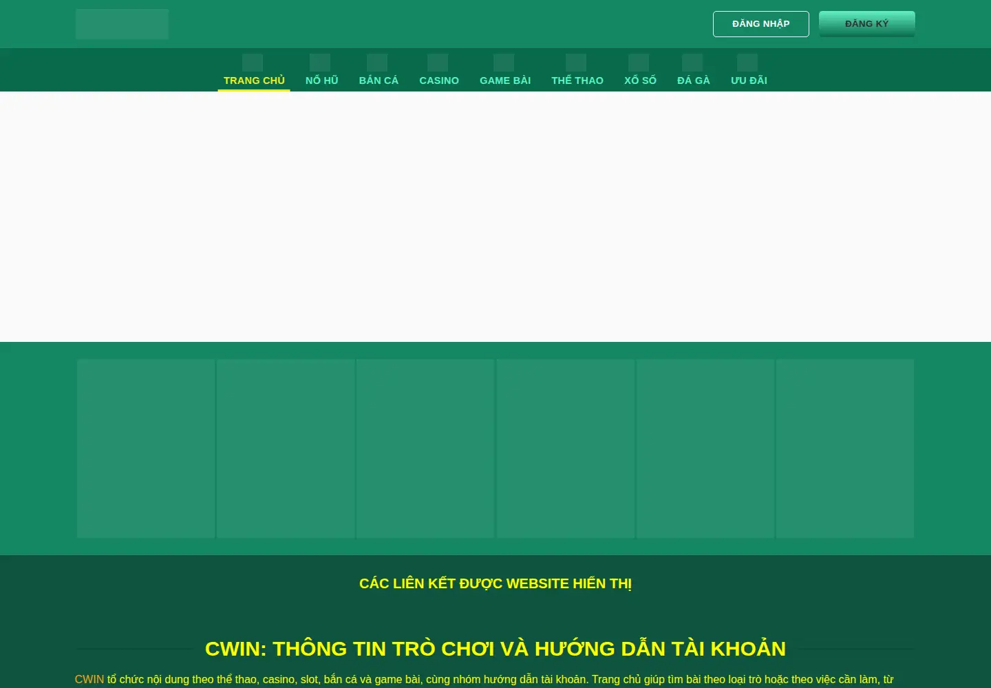 Screenshot of cwingr.com