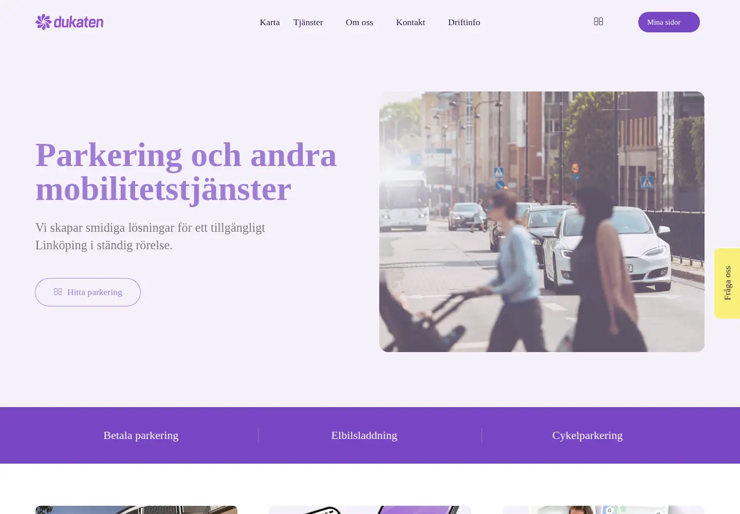 Screenshot of dukaten.se