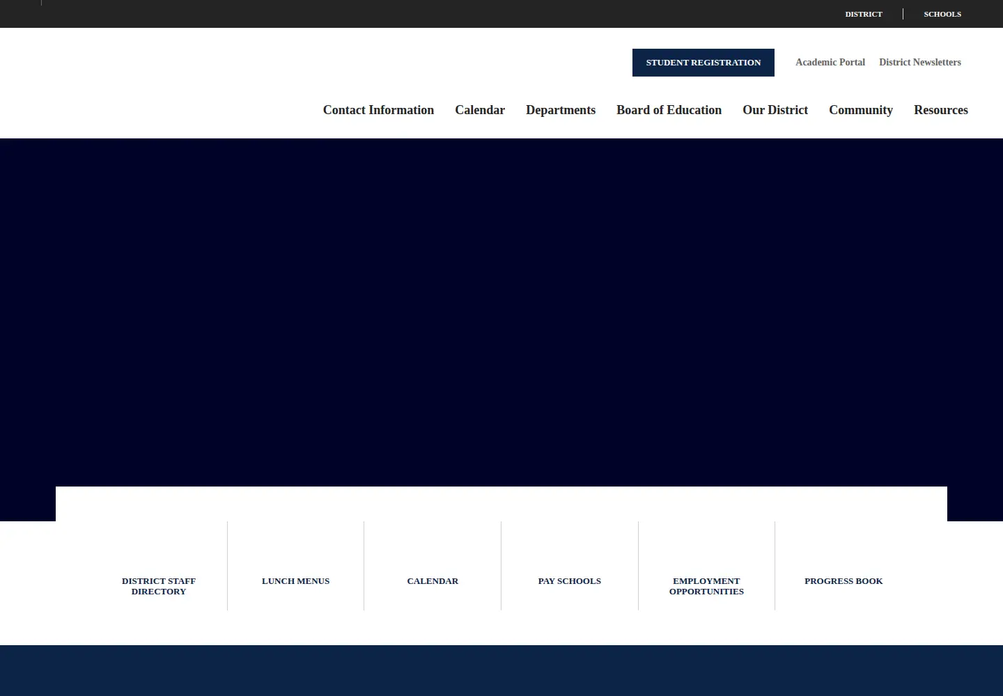 Captured homepage of copley-fairlawn.org in the current scan
