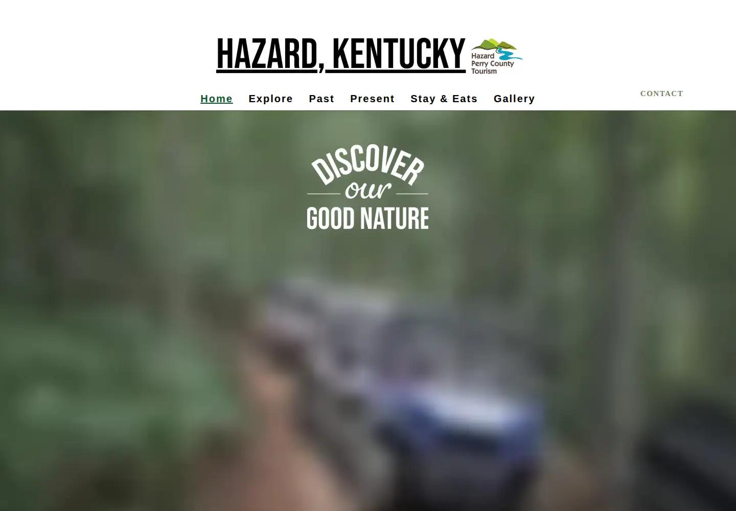 Screenshot of hazardperrytourism.com