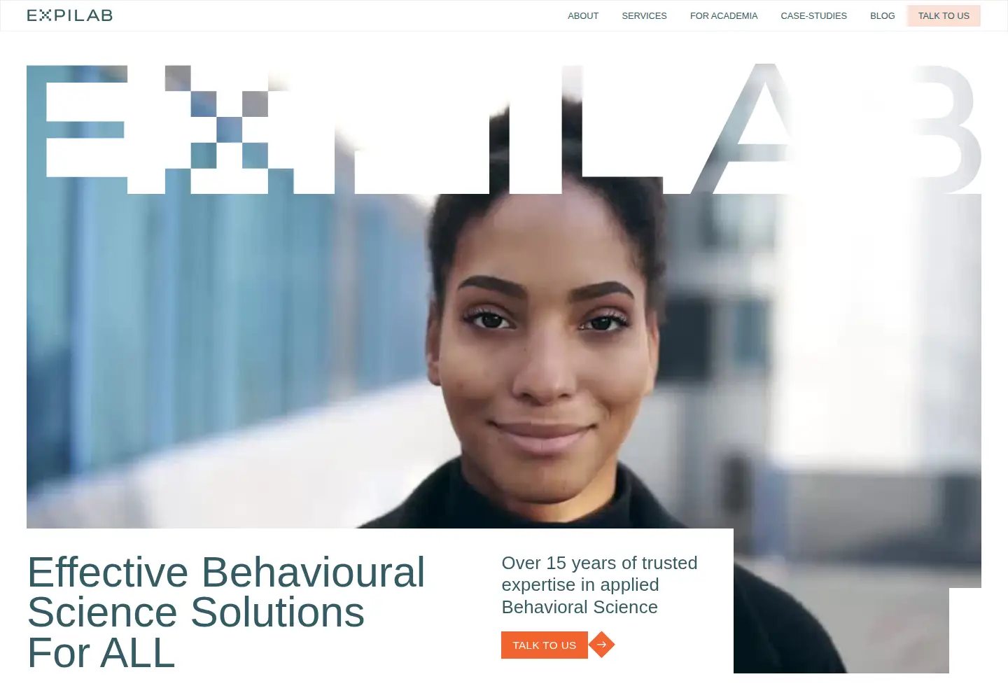 Screenshot of expilab.com
