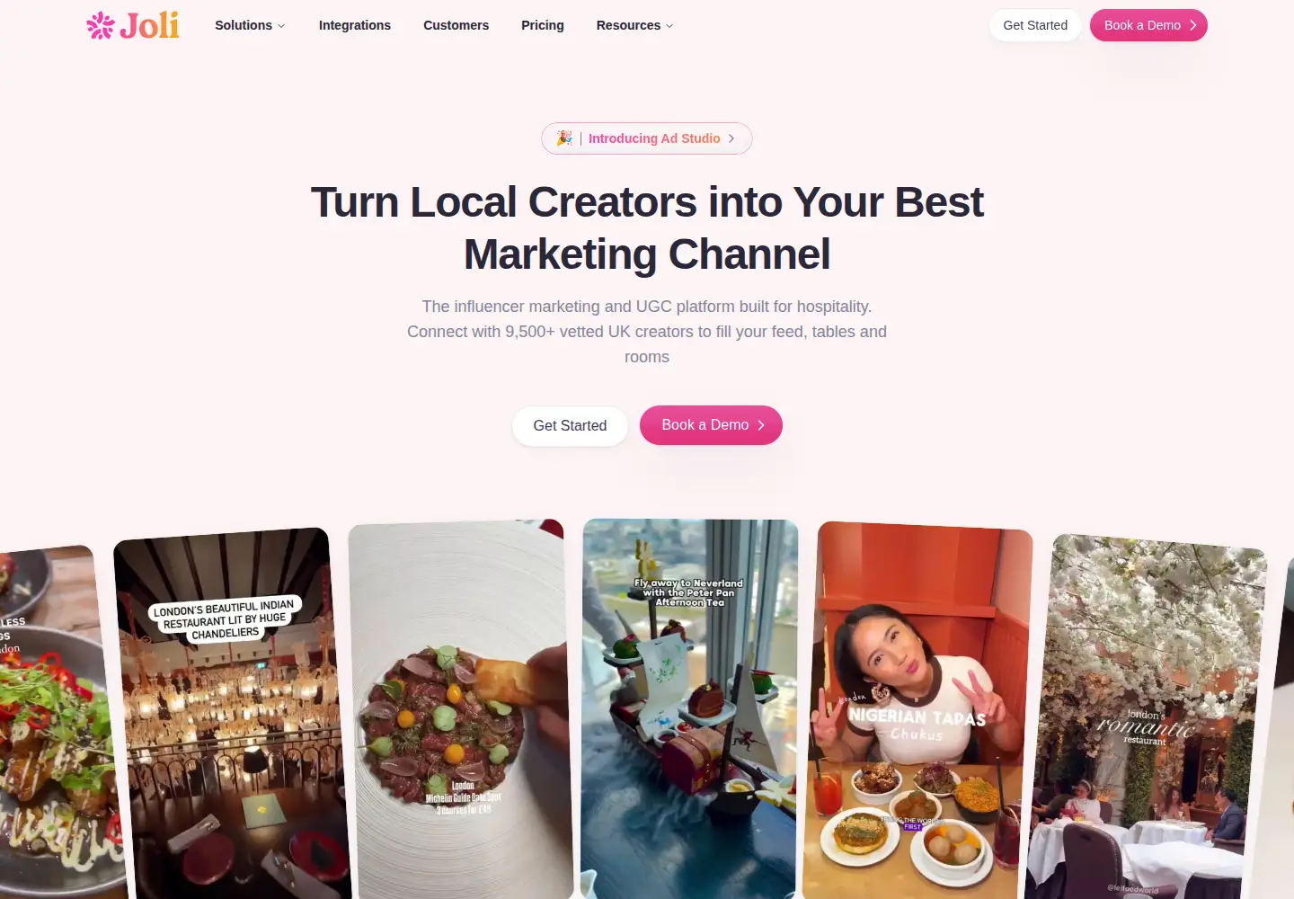 Screenshot of joliapp.com