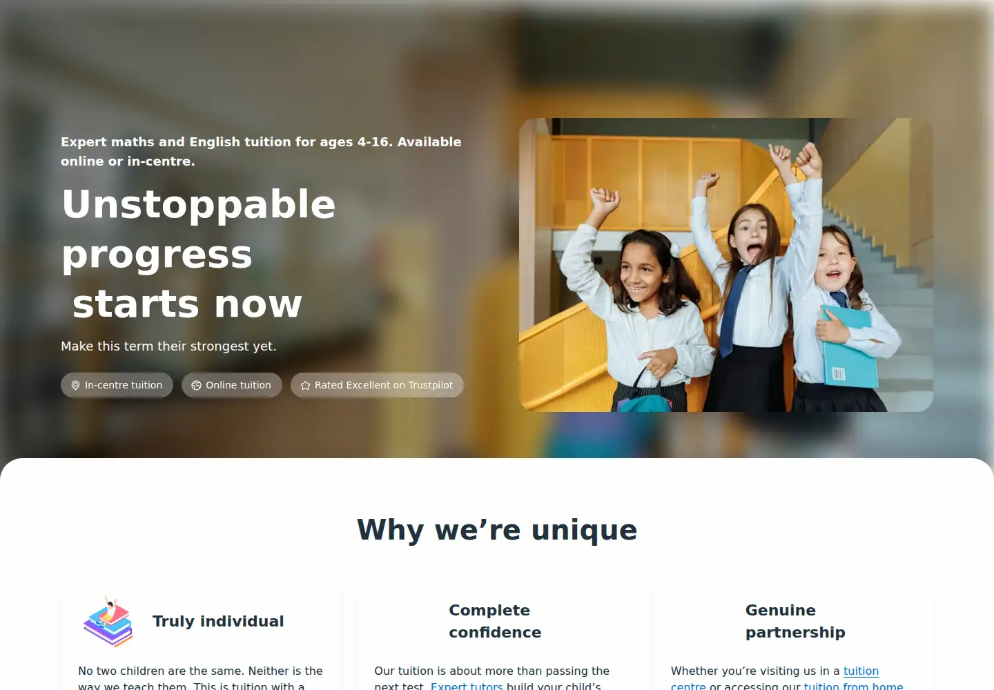 Screenshot of explorelearning.co.uk