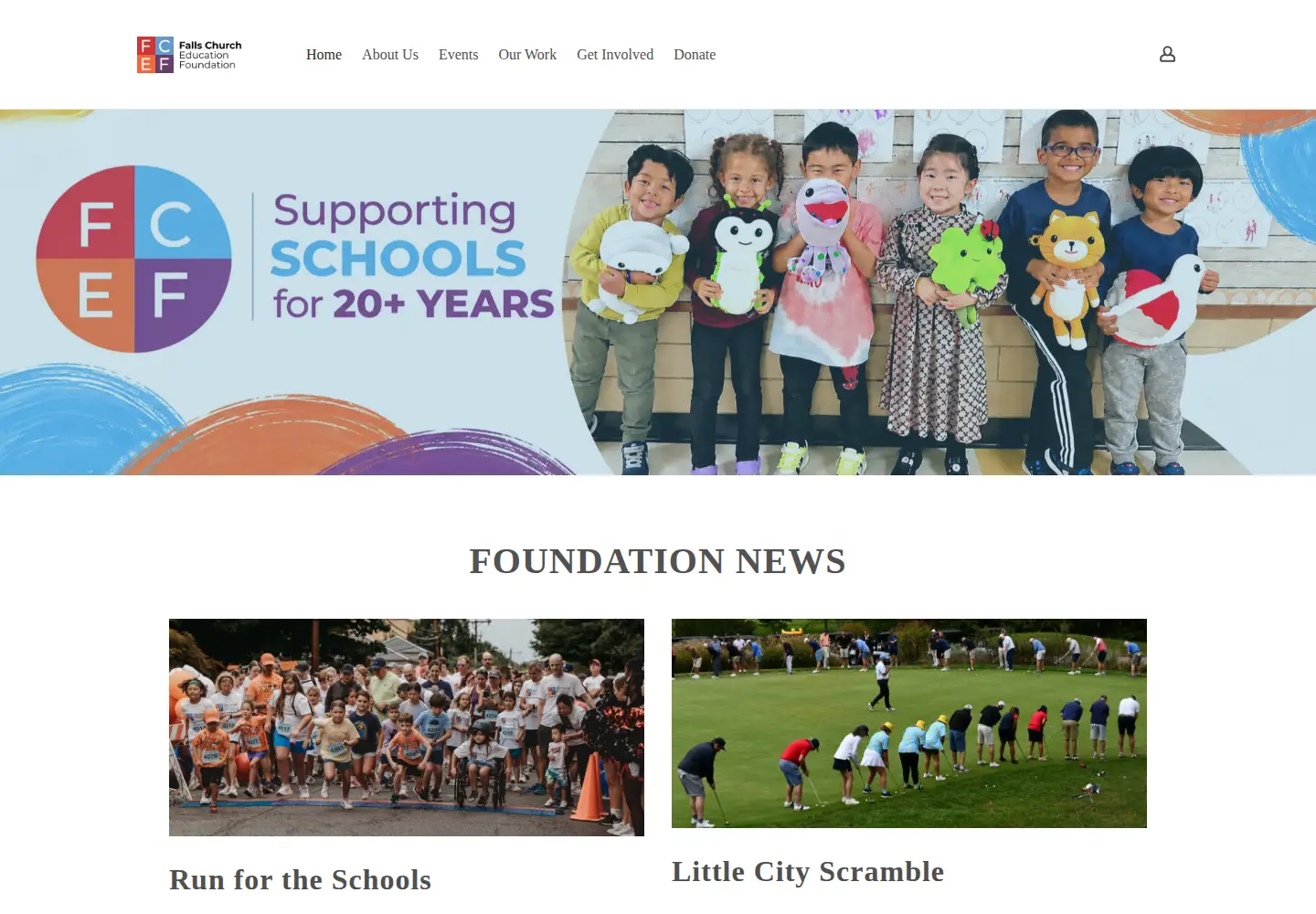 Screenshot of fcedf.org