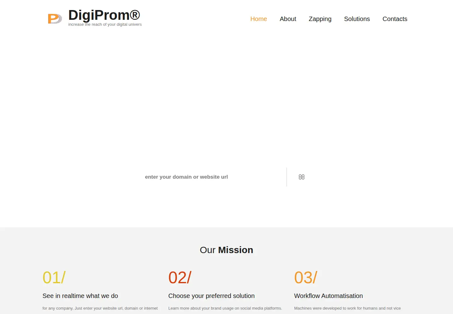 Screenshot of digiprom.click