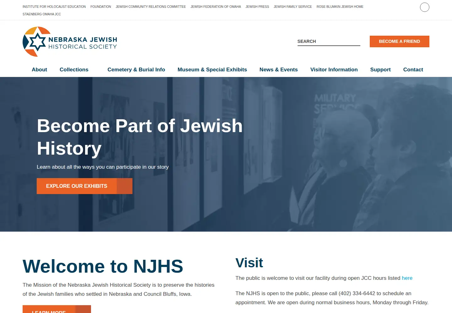 Screenshot of nebraskajhs.com
