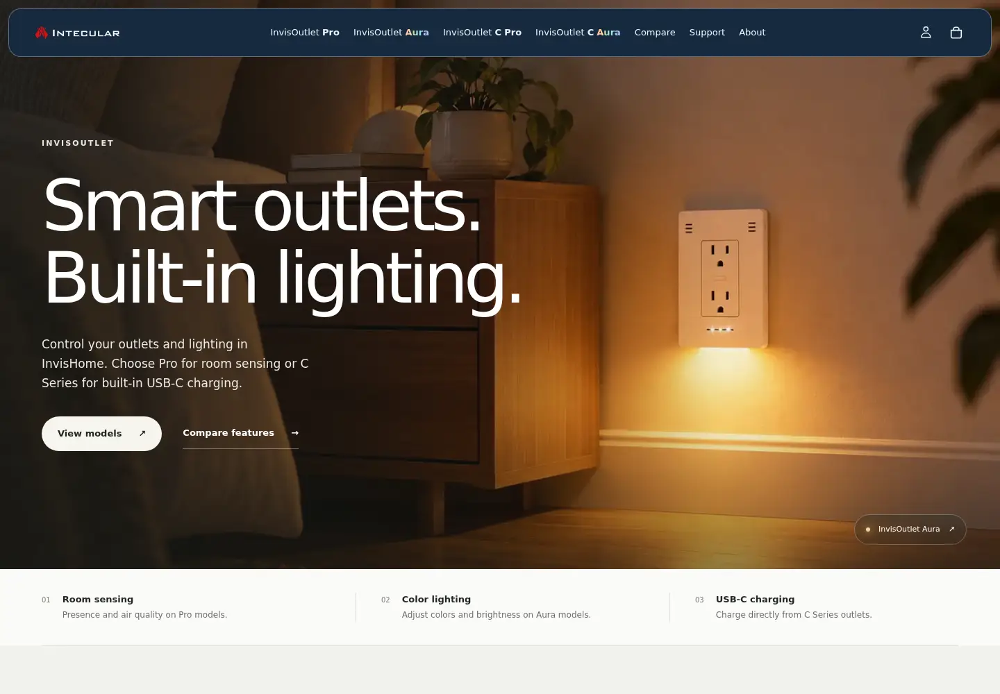 Screenshot of intecular.com