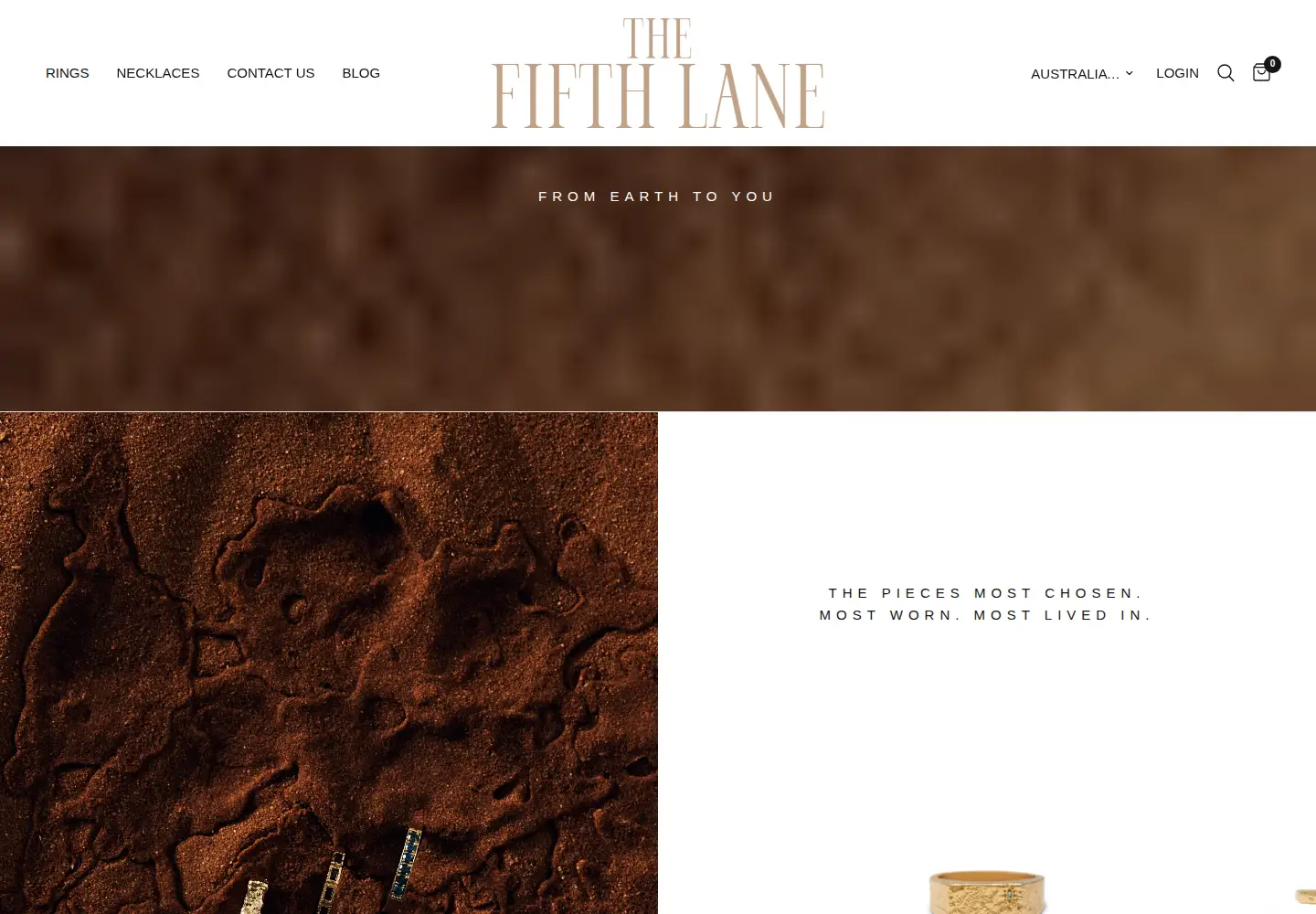 Screenshot of thefifthlane.com