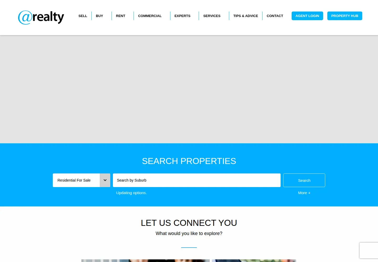 Screenshot of atrealty.com.au