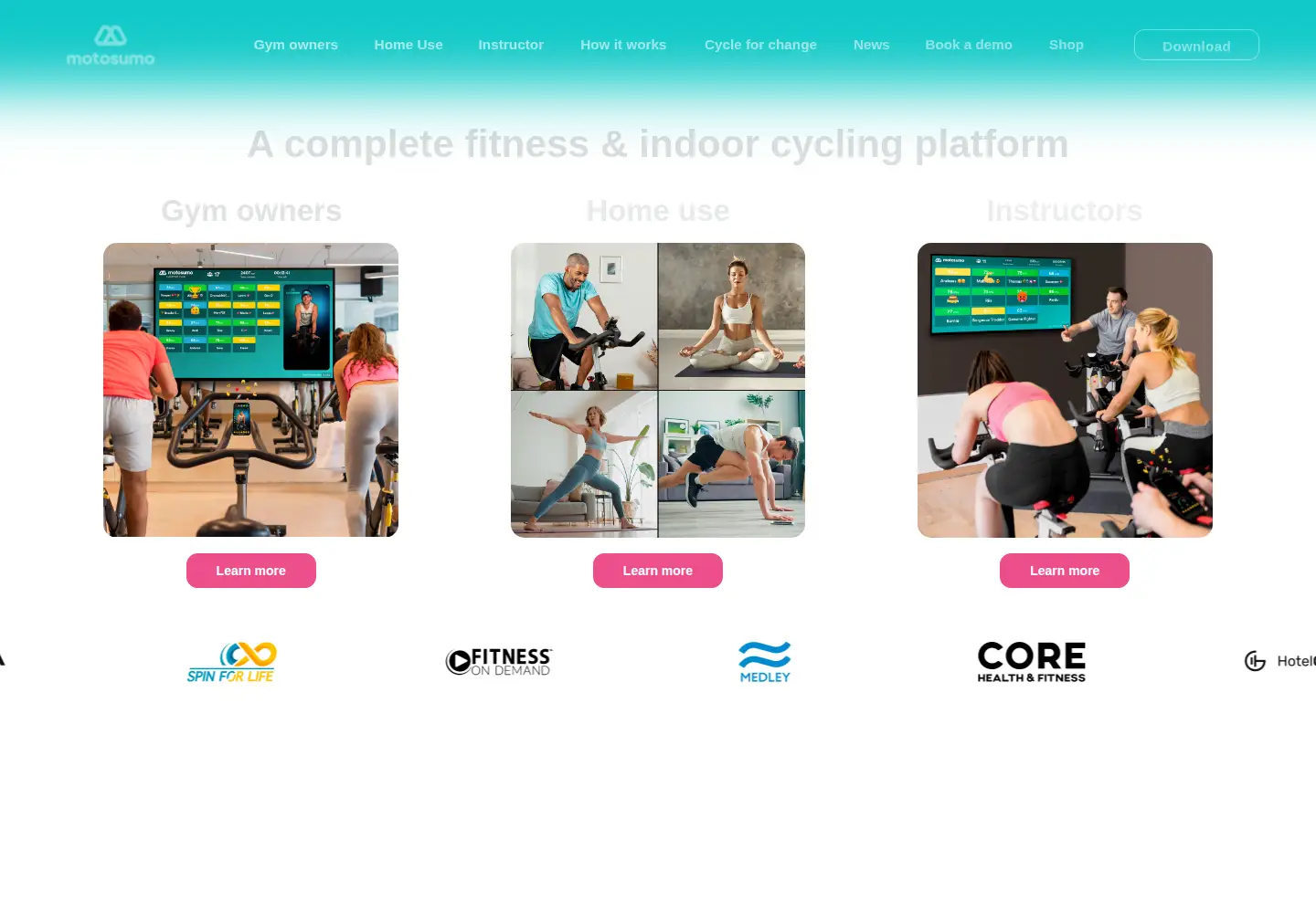 Screenshot of motosumo.com