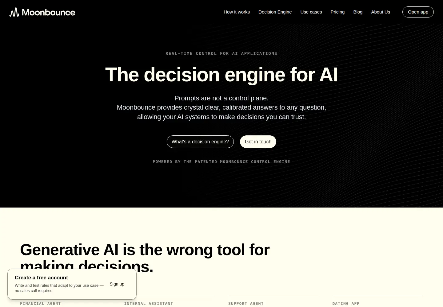 Screenshot of clavata.ai