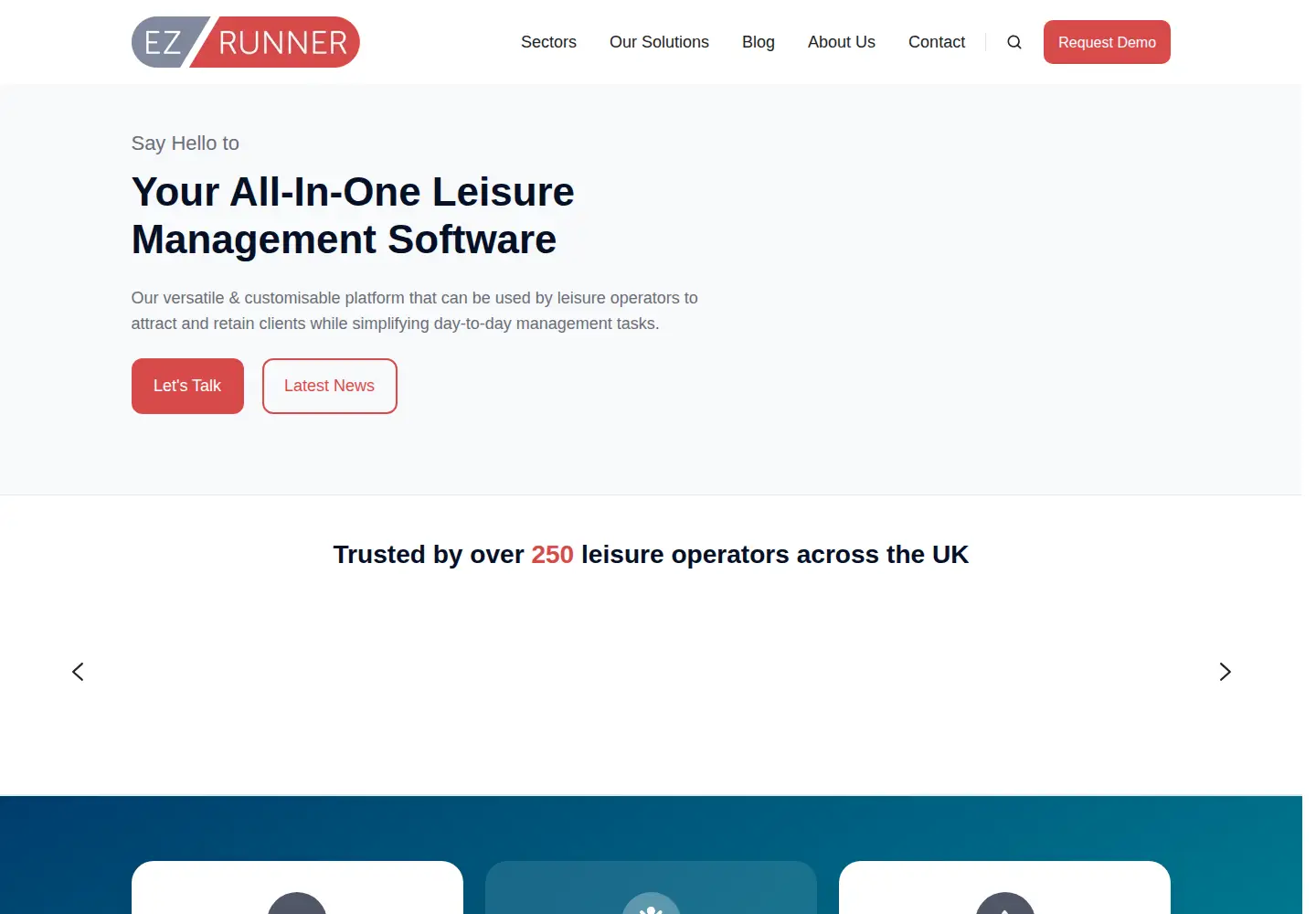 Screenshot of ez-runner.com