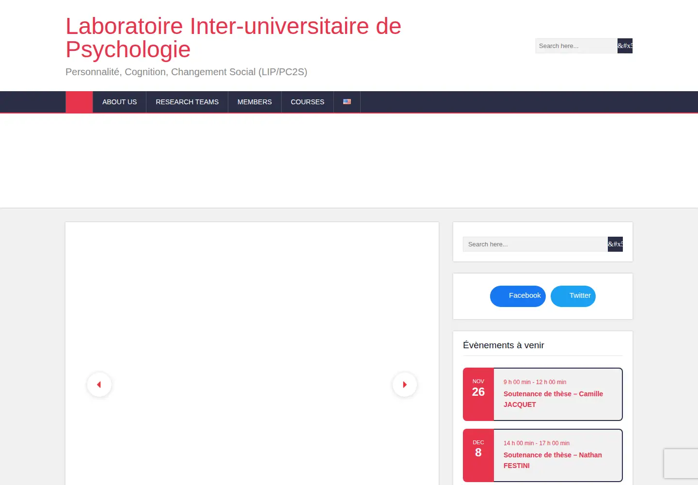 Screenshot of lippc2s.fr