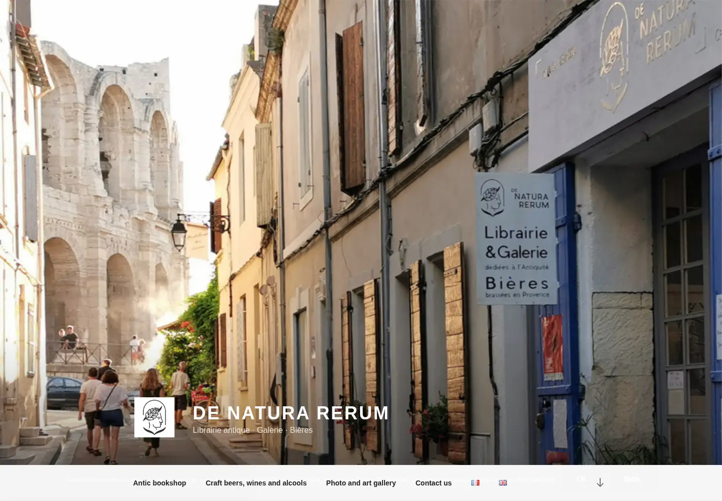 Screenshot of denaturarerum.fr