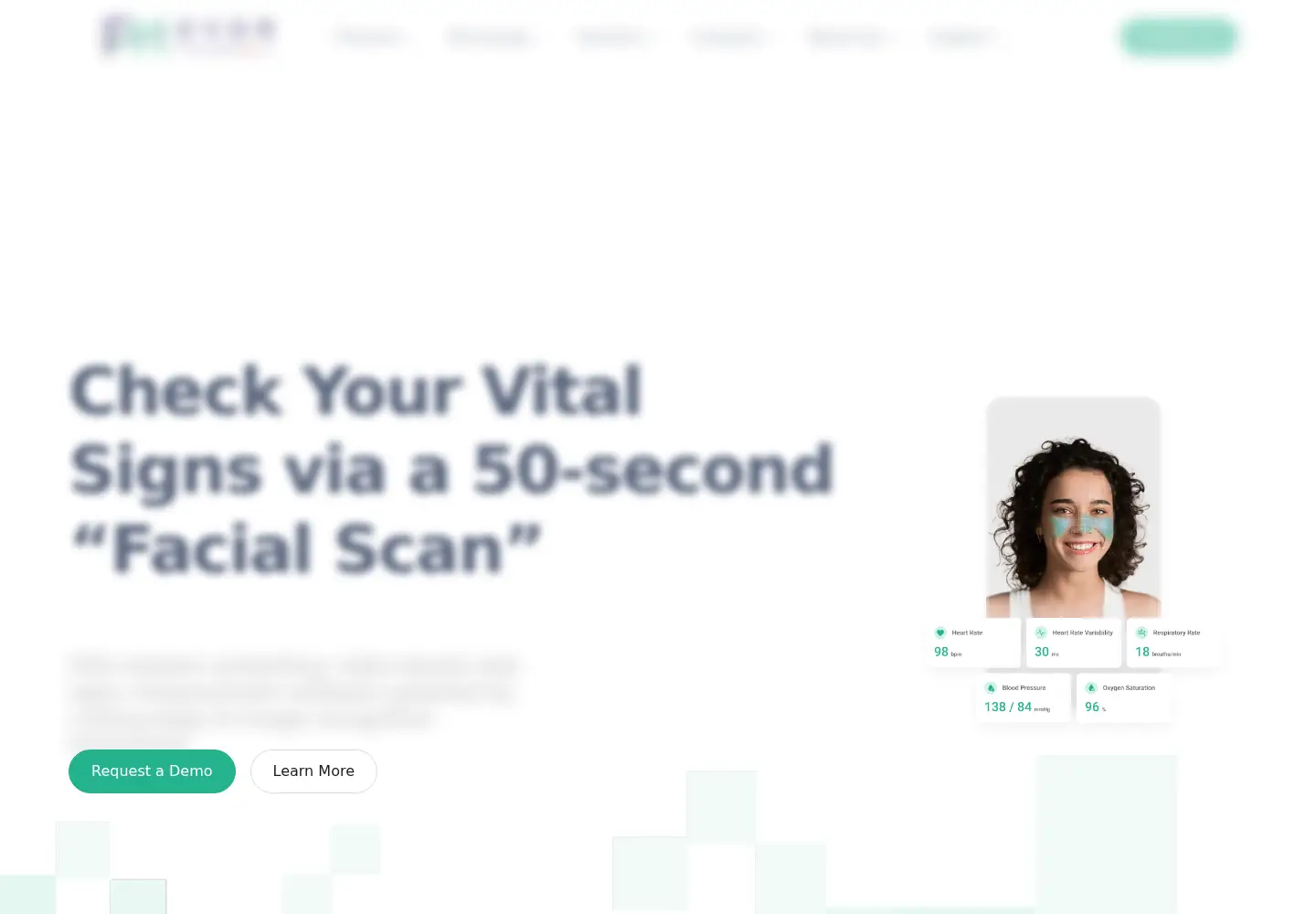 Screenshot of faceheart.com