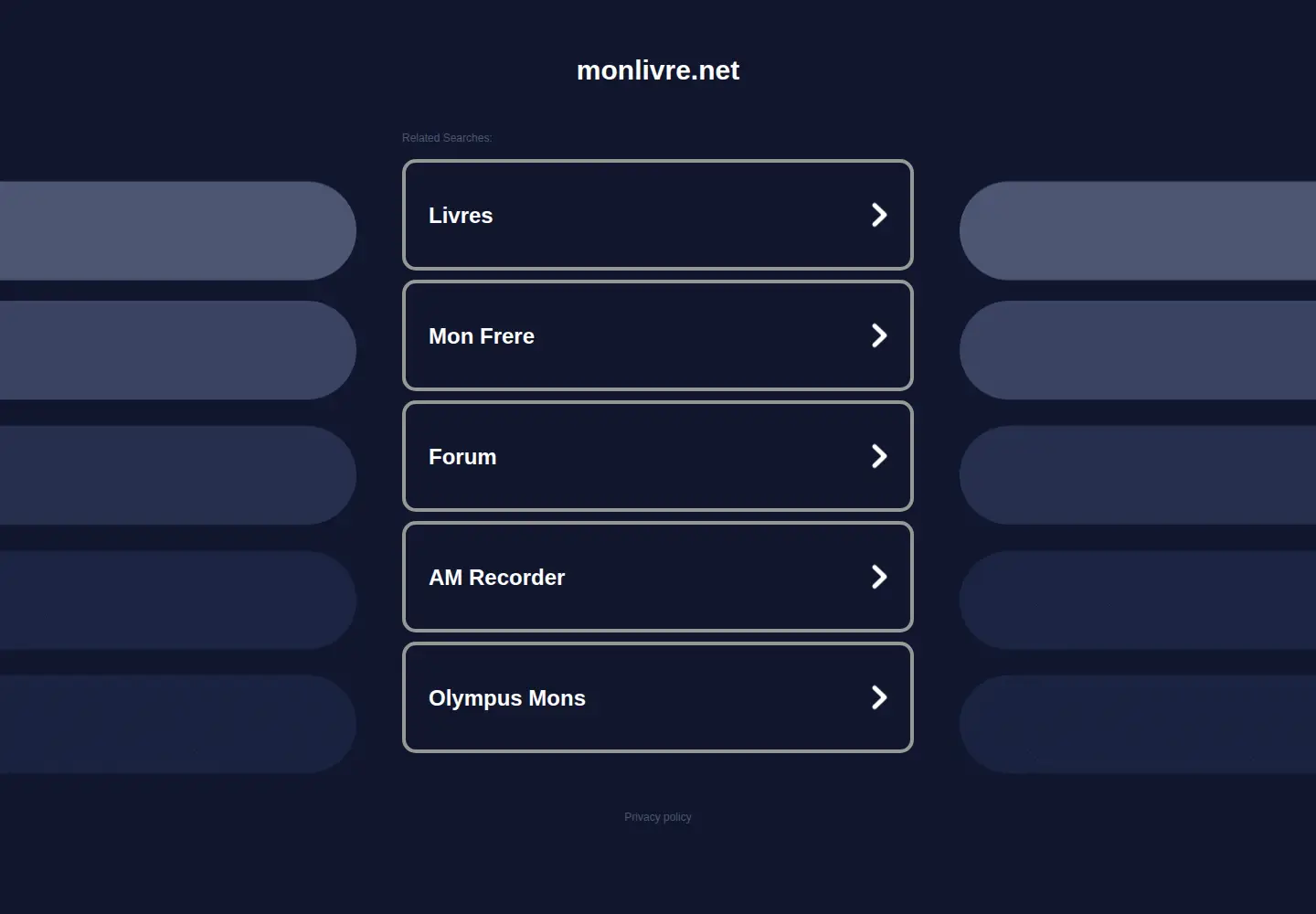 Screenshot of monlivre.net