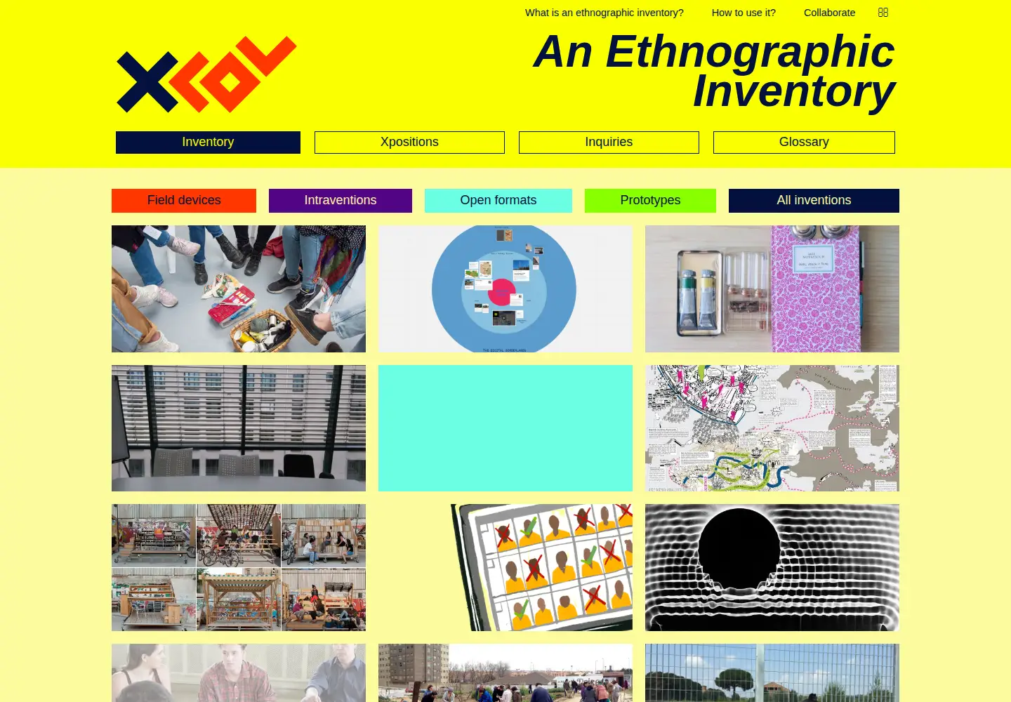Screenshot of xcol.org
