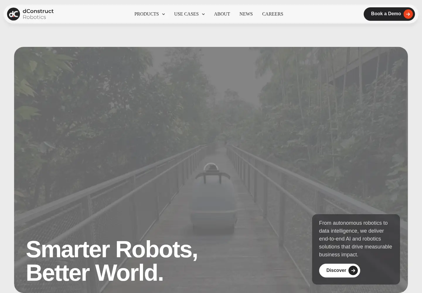 Screenshot of dconstruct.ai