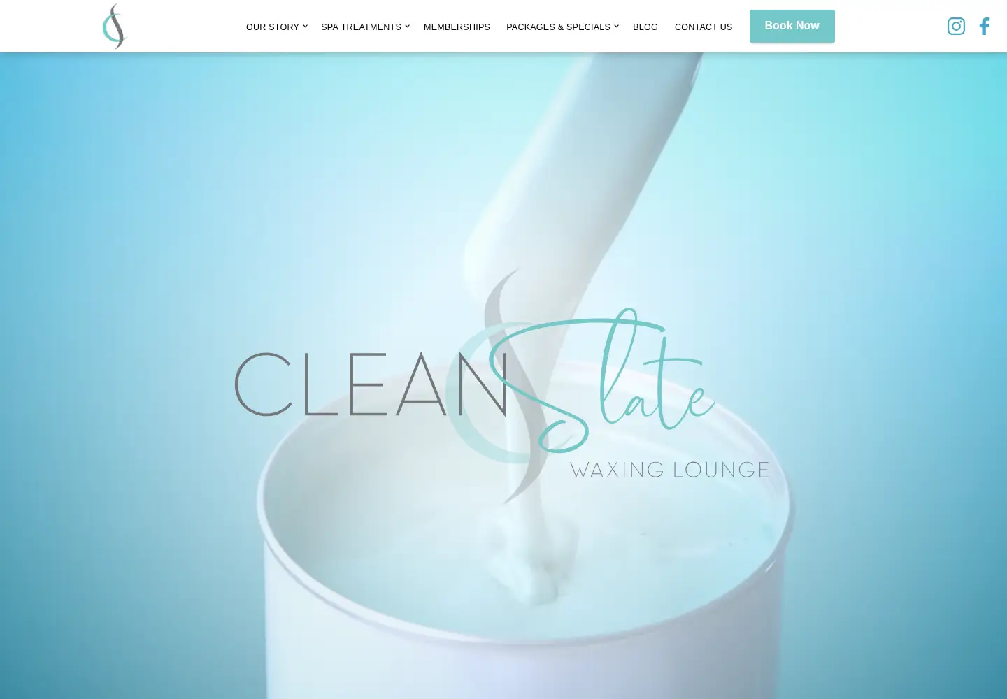 Screenshot of cleanslatewax.com