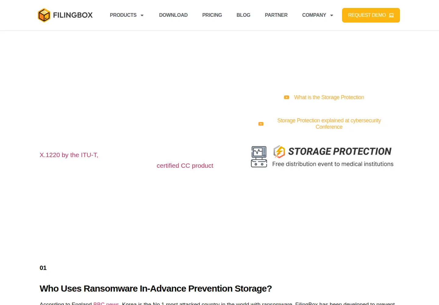 Captured homepage of filingcloud.com in the current scan