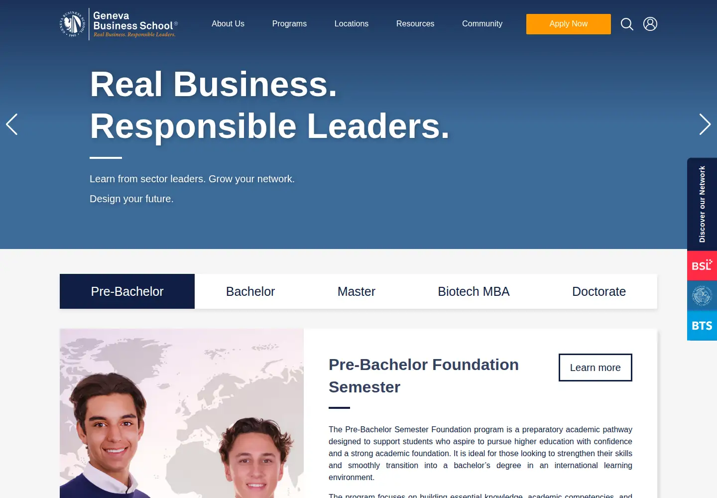 Screenshot of gbsge.com