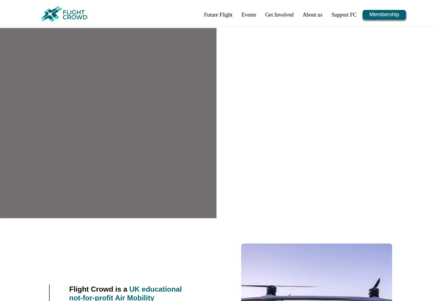 Captured homepage of flight-crowd.com in the current scan