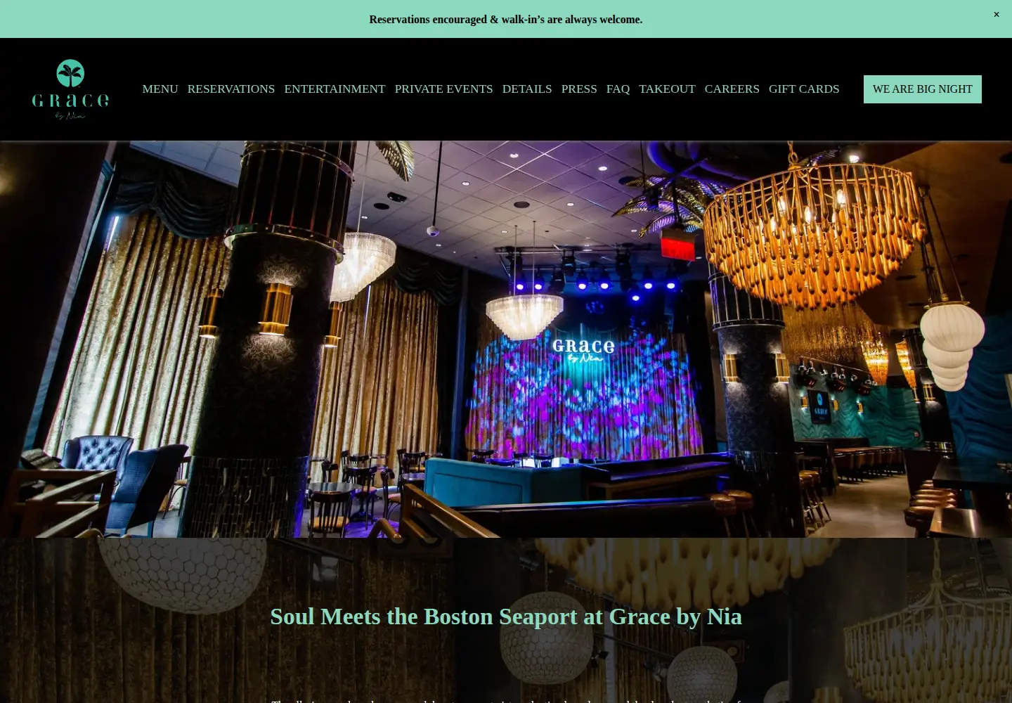 Screenshot of gracebynia.com