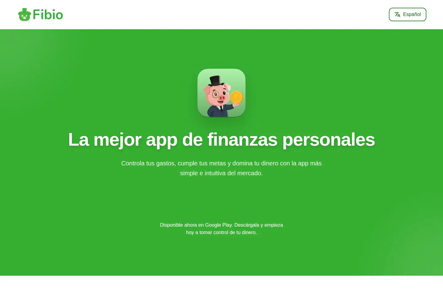 Screenshot of fibio.app