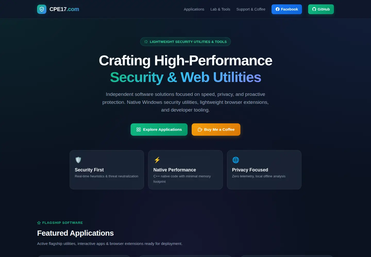 Screenshot of cpe17.com
