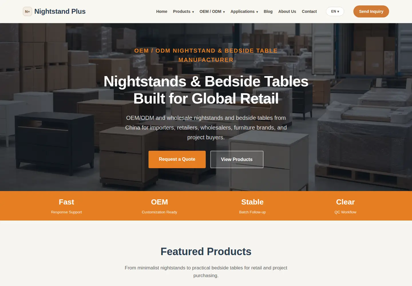 Screenshot of nightstandplus.com