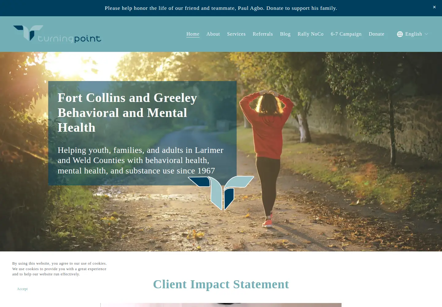 Screenshot of turningpnt.org
