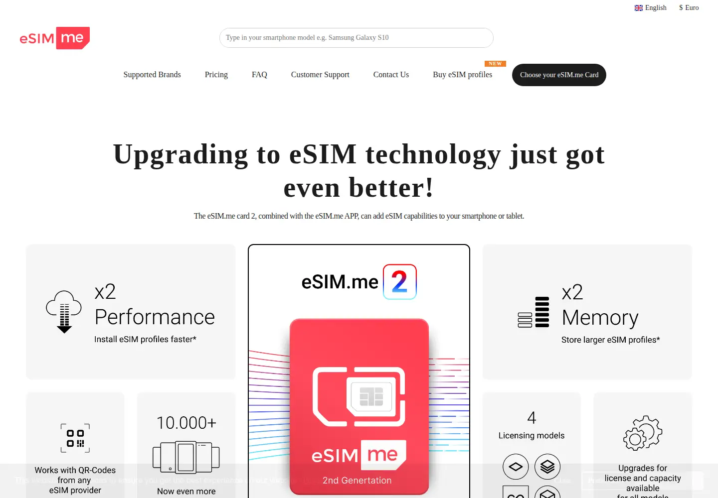 Screenshot of esim.me