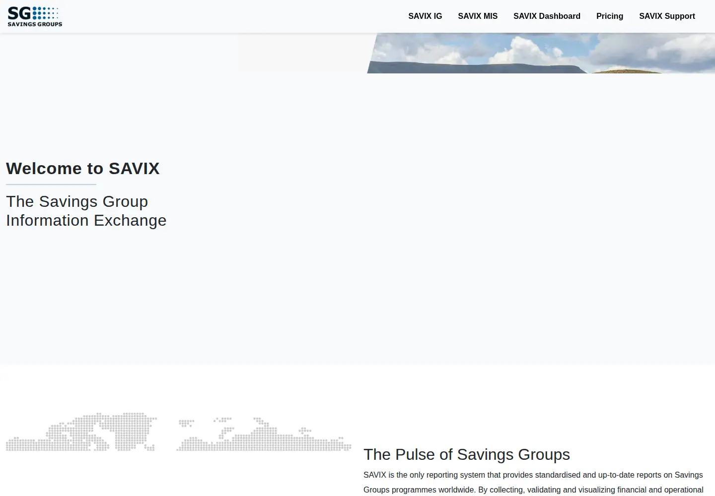 Captured homepage of thesavix.org in the current scan