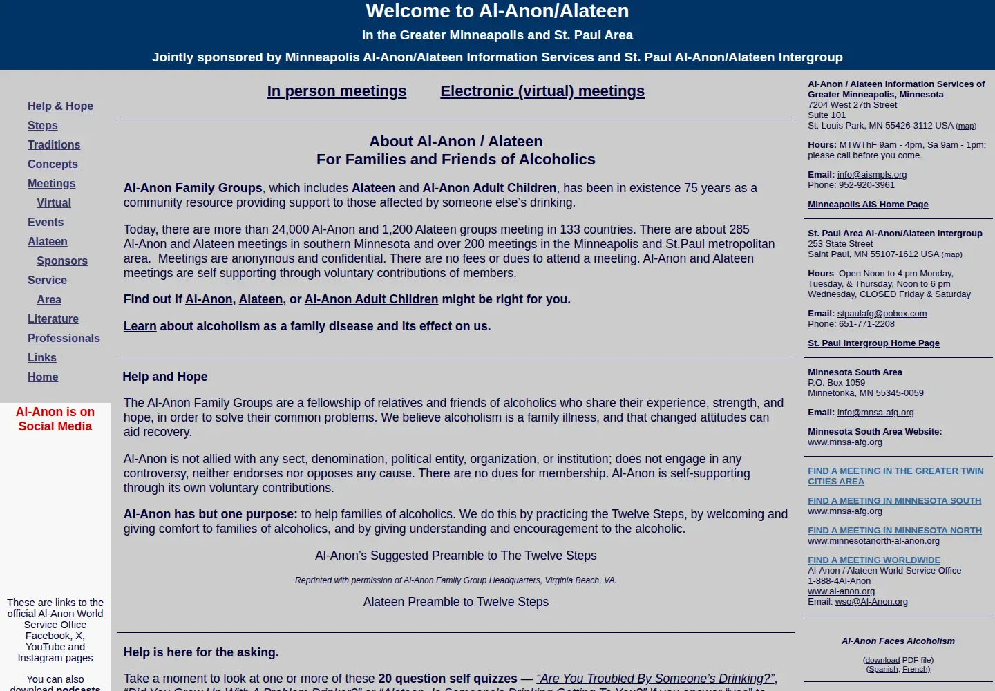 Screenshot of al-anon-alateen-msp.org