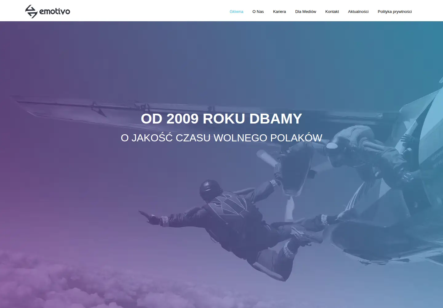 Screenshot of emotivo.pl