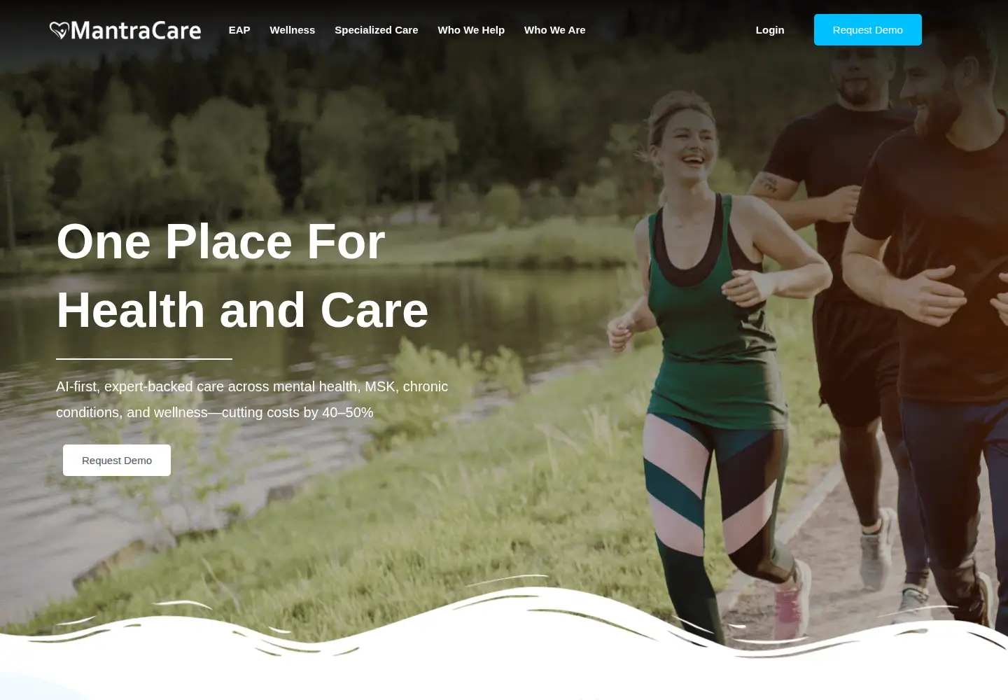 Screenshot of mantra.care