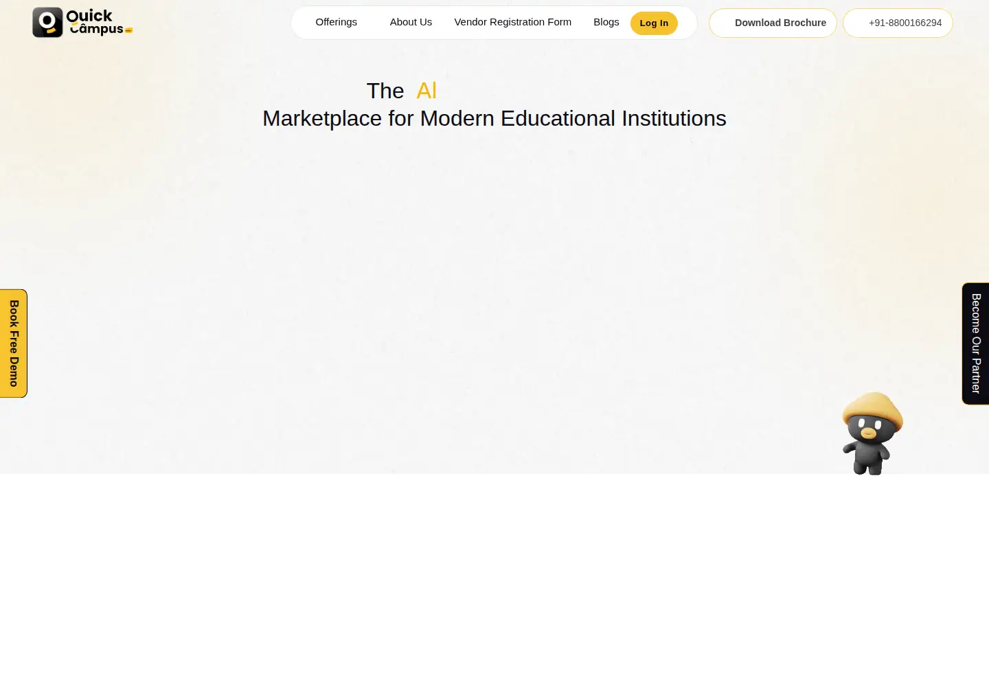 Screenshot of quickcampus.online